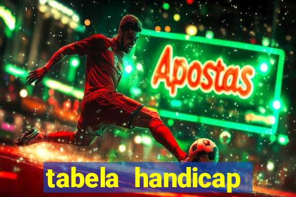 tabela handicap asiatico escanteios